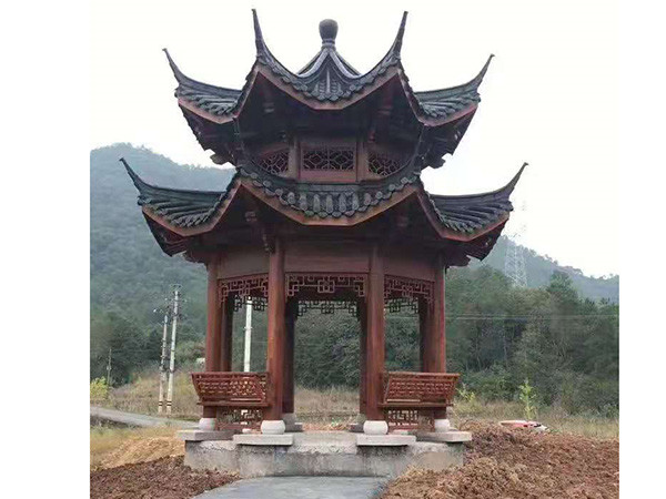 古建八角涼亭